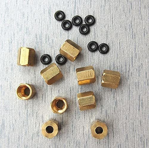 10 Pcs Replacement Accessorie Copper Screw Nuts With To