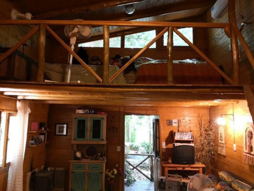 Imagen 3 de 13 de Cabaña De Madera En Amplio Lote Arbolado De 1.000 M2, Barrio Abadia