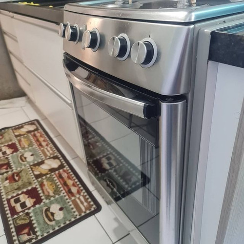 Adesivo Envelopamento Móveis Geladeira Paredes 5mx50cm Cores Cor Prata Tipo Inox