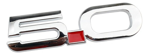 Coche 3d Metal 5.0 Logo Sticker Para Compatible Con Ford