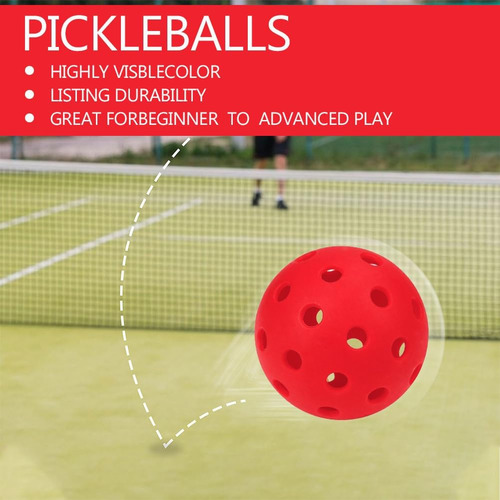Pelotas De Pickleball Usapa, 36 Unidades, Tamaño Estándar
