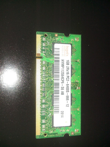 Memoria Ram Hynix Ddr2 1gb 800mhz Para Notebook/netbook