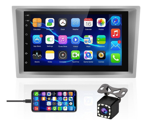 [ Podofo 2din 7''android 10.0 De Radio De Coche Para Opel