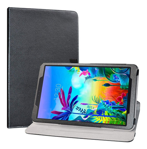 Funda De Cuero Pu Para Tablet LG G Pad 5 10.1 - Negro