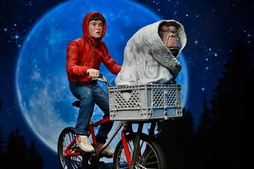 【入手困難】E.T. & Elliott with Bicycle 40周年 E.t. E Elliot Com Bicicleta Et 40 Aniversário Neca Original