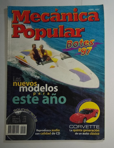 Revista Mecánica Popular Abril 1997 Vol. 50-4 - Botes