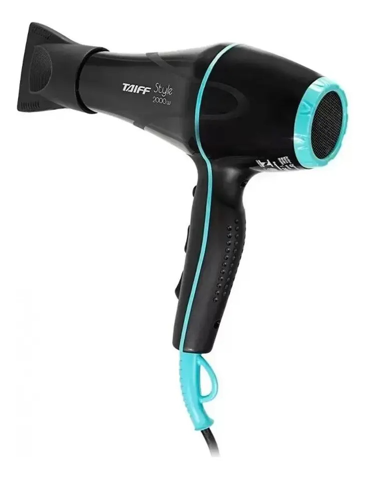 Secador De Cabelo Stylle Profissional Motor Ac 2000w Taiff Cor Preto