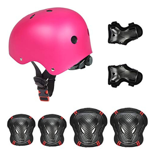 Set Seguridad De Patinaje Besmall - Casco Ajustable Para Mon