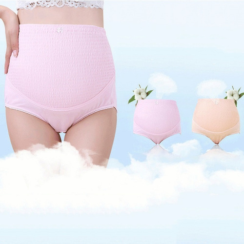 Az. Set De 3 Panti O Pantaletas Maternidad Embarazo Cintura