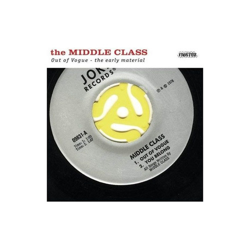 Middle Class Out Of Vogue: The Early Material Usa Import Cd