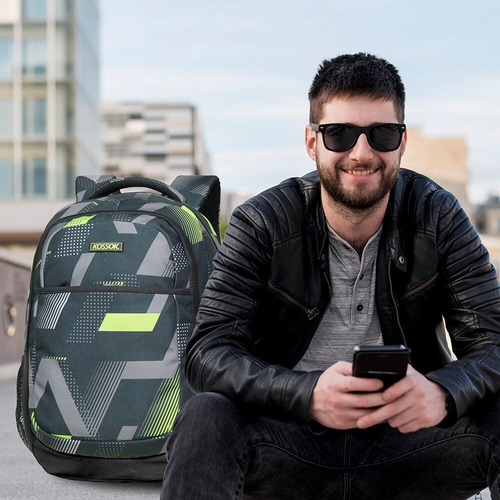 Imagen 4 de 9 de Mochila Break Gran Capacidad Reforzada Kossok Break