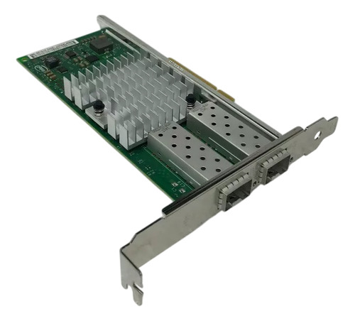 Placa De Rede Dell 0942v6: 2x Sfp+ 10gb, Perfil Alto