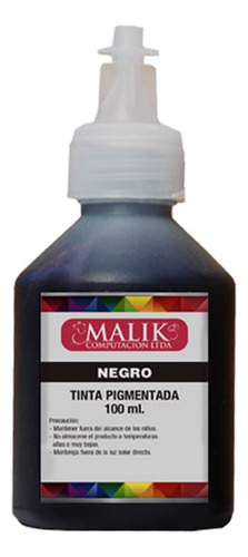Tinta Pigmentada Negro T534 Compatible Para Epson M1180