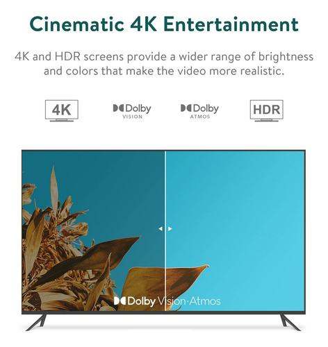 Onn Tv 4k Pro Streaming Google Tv Ethernet Usb 3.0 Wifi 6