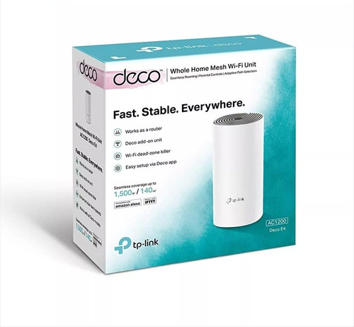 Sistema Wifi Malla Para El Hogar, Deco E4 (1-pack) Tp-link