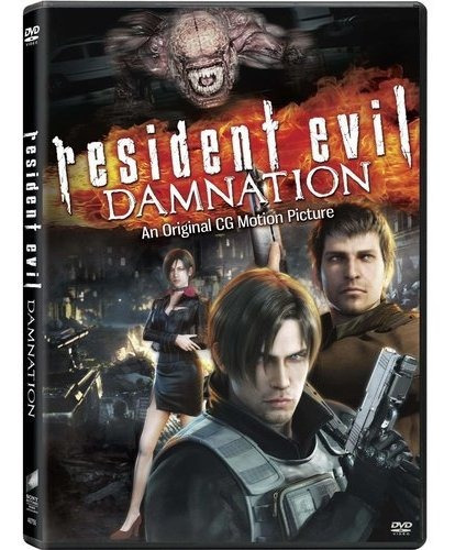 Película Dvd Resident Evil: Damnation