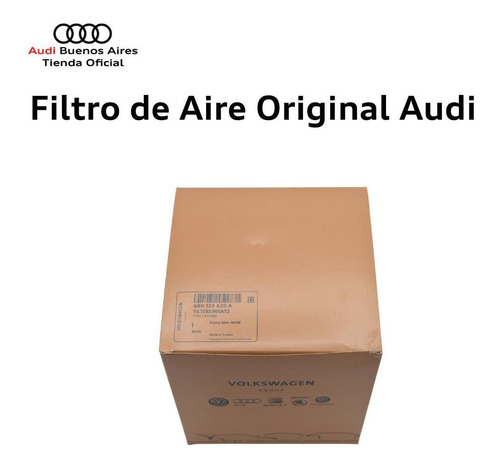 Imagen 5 de 8 de Filtro De Aire Original Audi A1