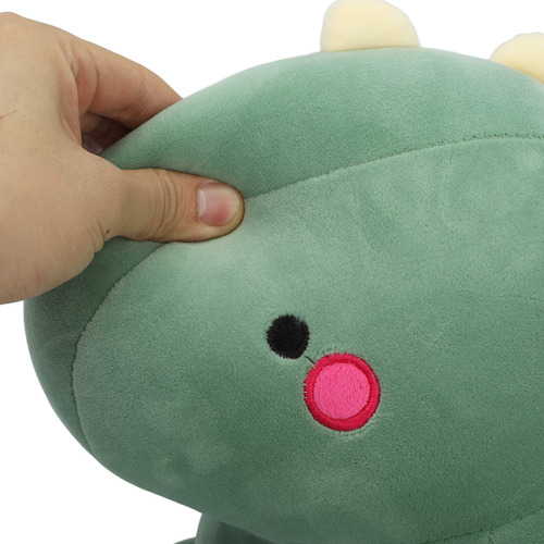 Bonito Muñeco De Peluche Suave Y Seguro De Dinosaurio Para