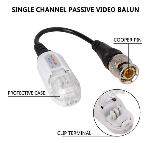 Video Balun Pasivo 350-550m (el Precio Es Por El Par)