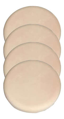 2 Piezas De Fundas Para Taburete De Bar Fundas Beige