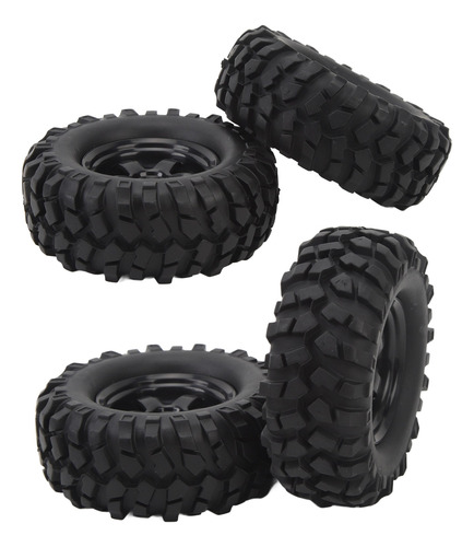 Llantas Y Neumáticos Para Coche 1/10 Rc Crawler, Juego De 4