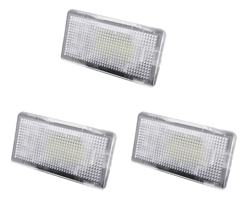 3 Lámparas De Maletero Para E39, E36, E38, E46 Y E60 White L
