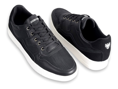Imagen 3 de 8 de Zapatilla Urbana Hombre Storkman Kamau Cuero Vacuno Casual