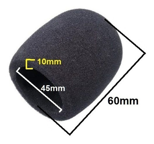 Imagem 3 de 5 de Pop Filter Anti Puff + Espuma De Globo De Microfone Kit