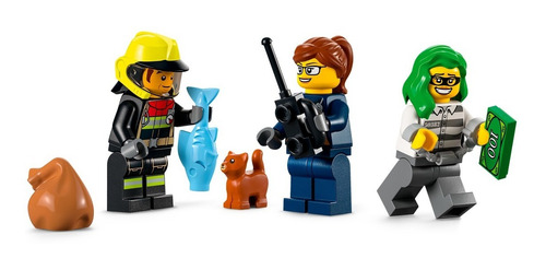 Imagen 6 de 7 de Lego® City- Rescate De Bomberos Y Persecución Policial 60319