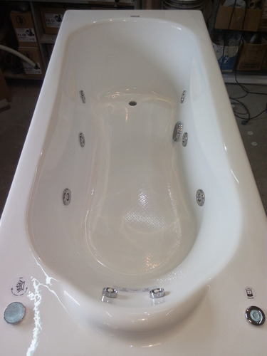 Hidromasaje 170 X 75 12 Jets 1,5 Hp Acrilico