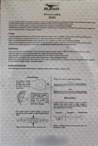 Kit Relação Cb500x Cb 500 X D E 15/41 Durag Did C/ Retentor