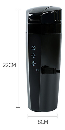 . .. Taza Eléctrica For Coche, Leche, Té, Café, Viaje,