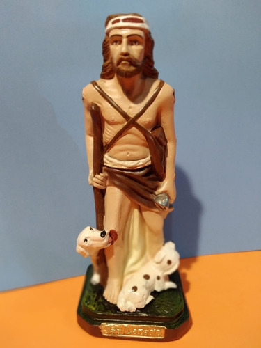 Estatuillas De San Lázaro De 22 Cms En Yeso Cerámico Nuevas!