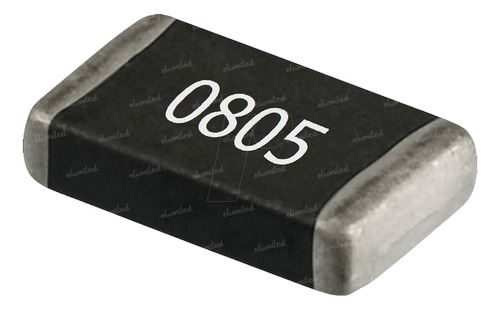 Resistencia Smd (0805) 1/8w 5% 1k Pack X100