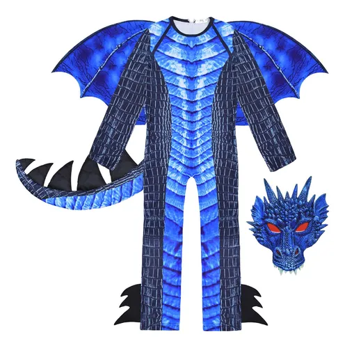 Disfraz De Dragón Para Niños Juego Imaginativo Xxl