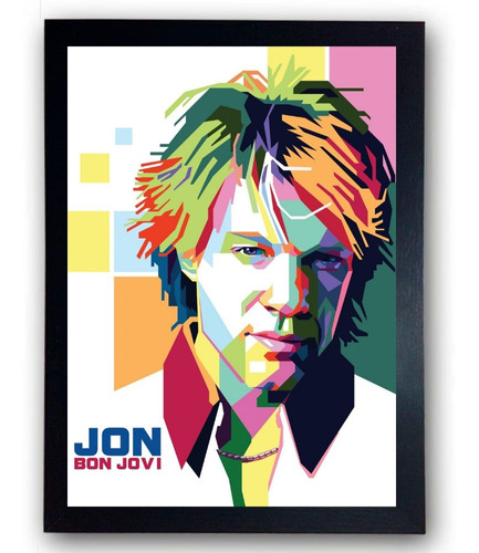 Quadro Decorativo Bon Jovi