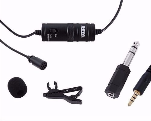 Microfone de Lapela Simples BY-M1- BOYA