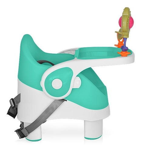 Silla De Comer Booster Verdeagua Bebé Doble Altura Carestino
