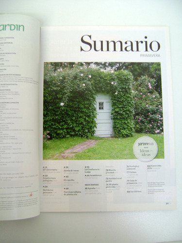 Revista Jardin 102 Especial 25 Años Suculenta Herbacea Boedo (Usado)