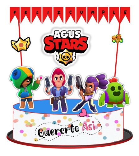 Kit Imprimible Express Personalizado - Brawl Stars
