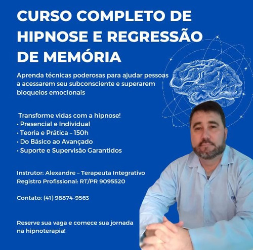 Curso De Hipnose E Regressão De Memória