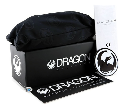 Lentes Dragon Alliance Monarch Xl Ll Black Mate Mirror