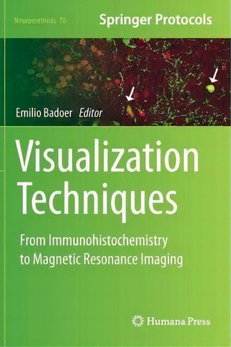 Visualization Techniques, De Emilio Badoer. Editorial Humana Press Inc, Tapa Dura En Inglés