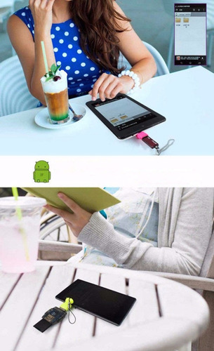 Adaptador Usb Otg A Micro Android Para Celulares Y Tablets