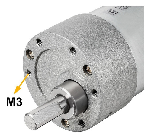 Reductor De Motor Con Codificador Dc 24 V 530 Rpm Eje D