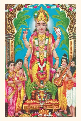 Libro Vintage Journal Multiple-armed Hindu God - Found Im...