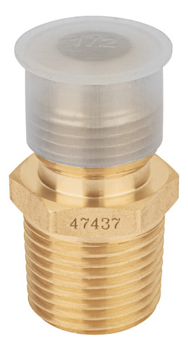 Niple Terminal Latón 1/2' X 1/2' 47437 10 Pz