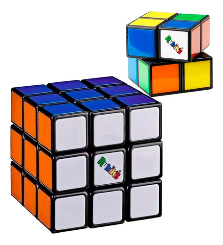 Cubo Rubik 3x3 + Cubo Rubik 2x2 Combo Original Juego De Mesa
