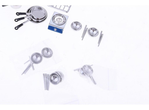 Juego De Utensilios De Cocina En Miniatura Para Cocinas De