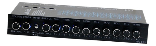 Ecualizador De 9 Bandas Ecualización De 9 Bandas Eq 12v Dc